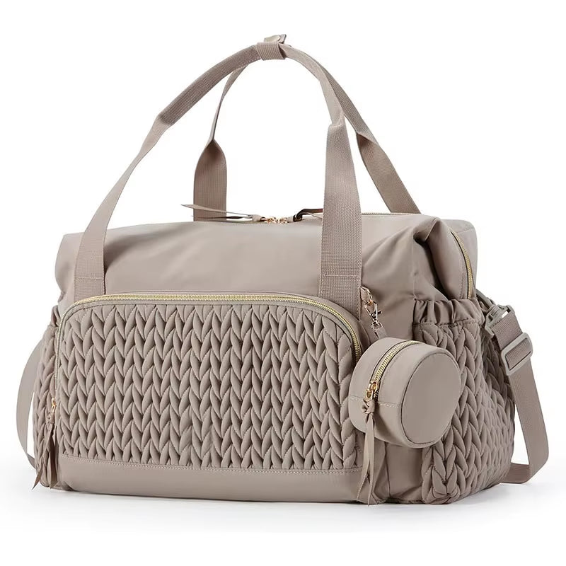Mommy Diaper Bag Large Capacity Organizer for Baby Diapersr Stroller Hanging Bags Maternity Women Fashion Tote Lightweight