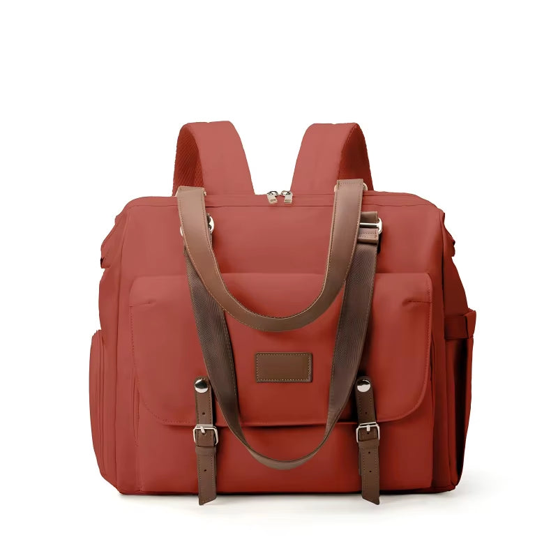 Large Capacity Multifunctional Three Use Diagonal Cross Insulation Mother and Baby Bag Essential for Long-Distance Travel