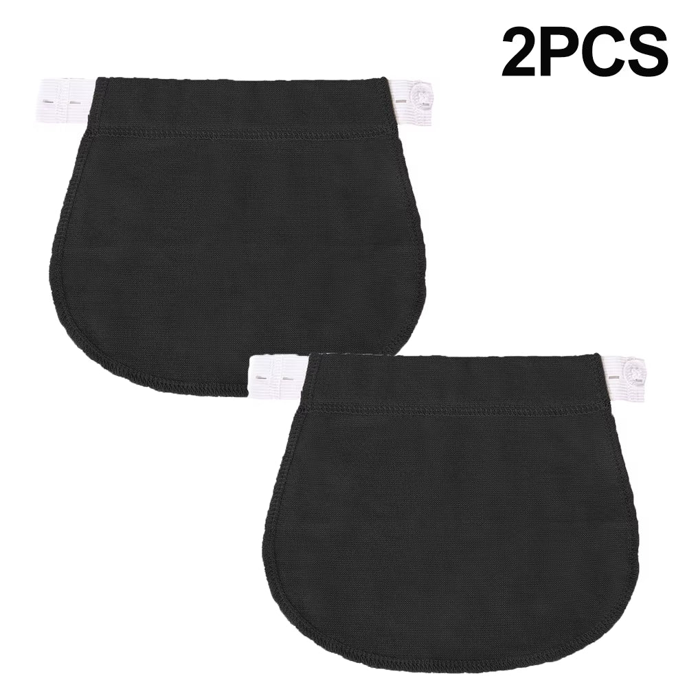 Adjustable Elastic Maternity Waistband Extender for Comfortable Pregnancy Pants