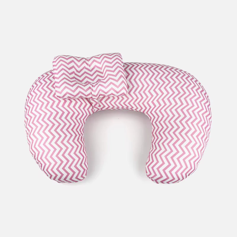 Nursing Pillow U-Shaped - Multifunctional with Removable, Machine Washable Cover - Waist & Neck Support for Breastfeeding