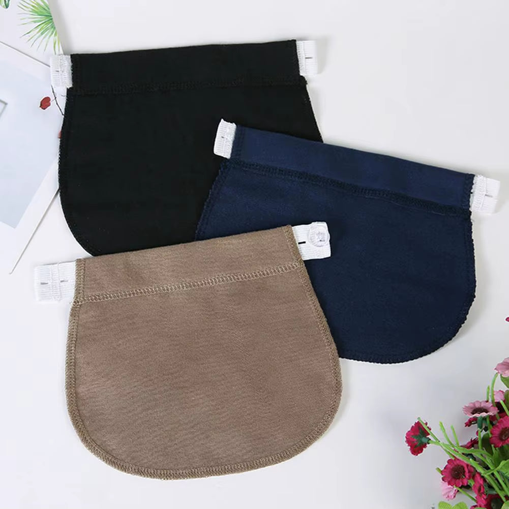 Adjustable Elastic Maternity Waistband Extender for Comfortable Pregnancy Pants
