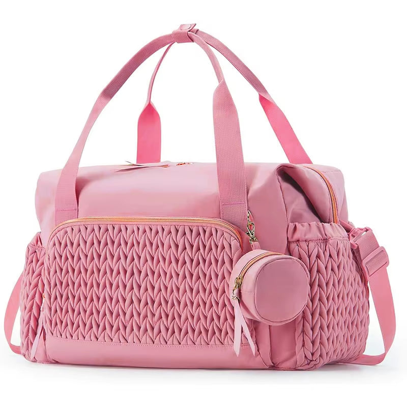 Mommy Diaper Bag Large Capacity Organizer for Baby Diapersr Stroller Hanging Bags Maternity Women Fashion Tote Lightweight
