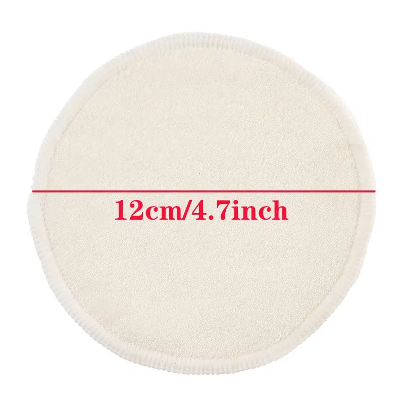 10PC Soft Bamboo Reusable Washable Breast Liners Milk Care Nursing Pads Postpartum Accessories Mama Lactation Breastfeeding Pads
