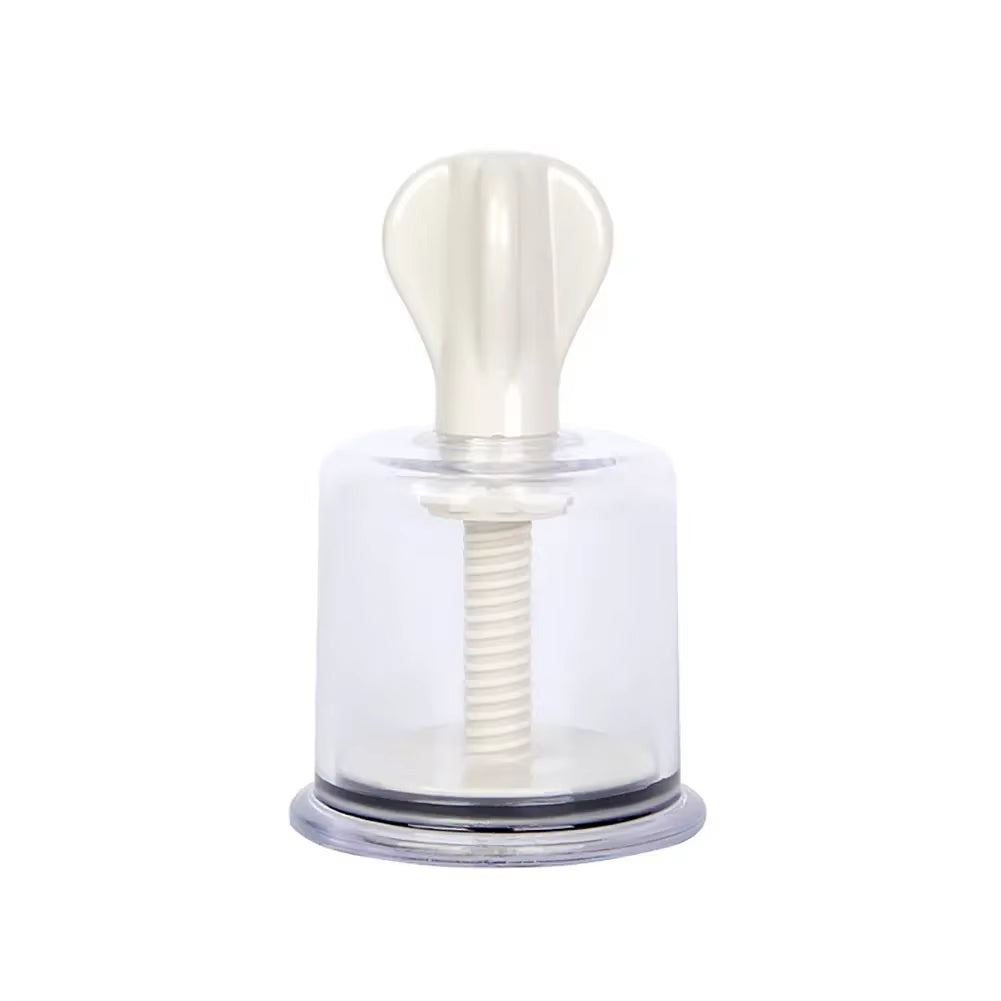 1PC Manual Rotating Cupping Vacuum Cupping Device Breast Pump Enlargement Nipple Clamp Sucker Massager