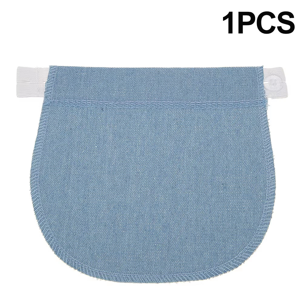 Adjustable Elastic Maternity Waistband Extender for Comfortable Pregnancy Pants