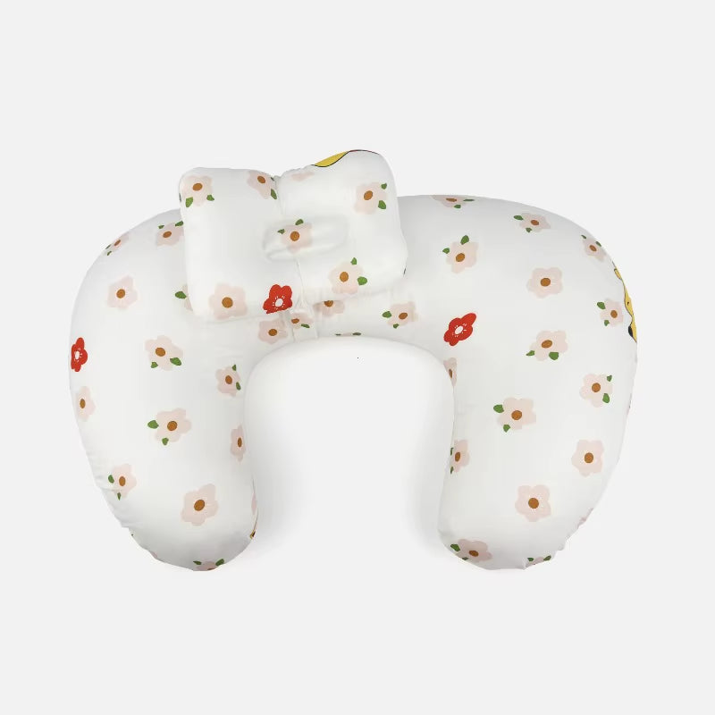 Nursing Pillow U-Shaped - Multifunctional with Removable, Machine Washable Cover - Waist & Neck Support for Breastfeeding