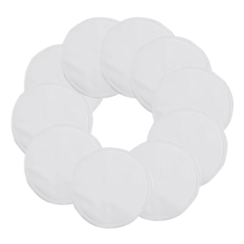 10PC Soft Bamboo Reusable Washable Breast Liners Milk Care Nursing Pads Postpartum Accessories Mama Lactation Breastfeeding Pads
