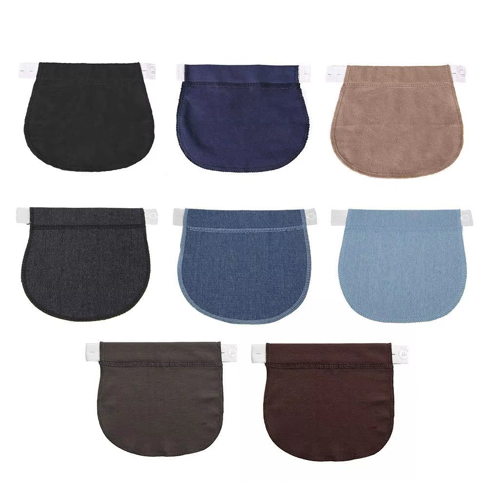 Adjustable Elastic Maternity Waistband Extender for Comfortable Pregnancy Pants