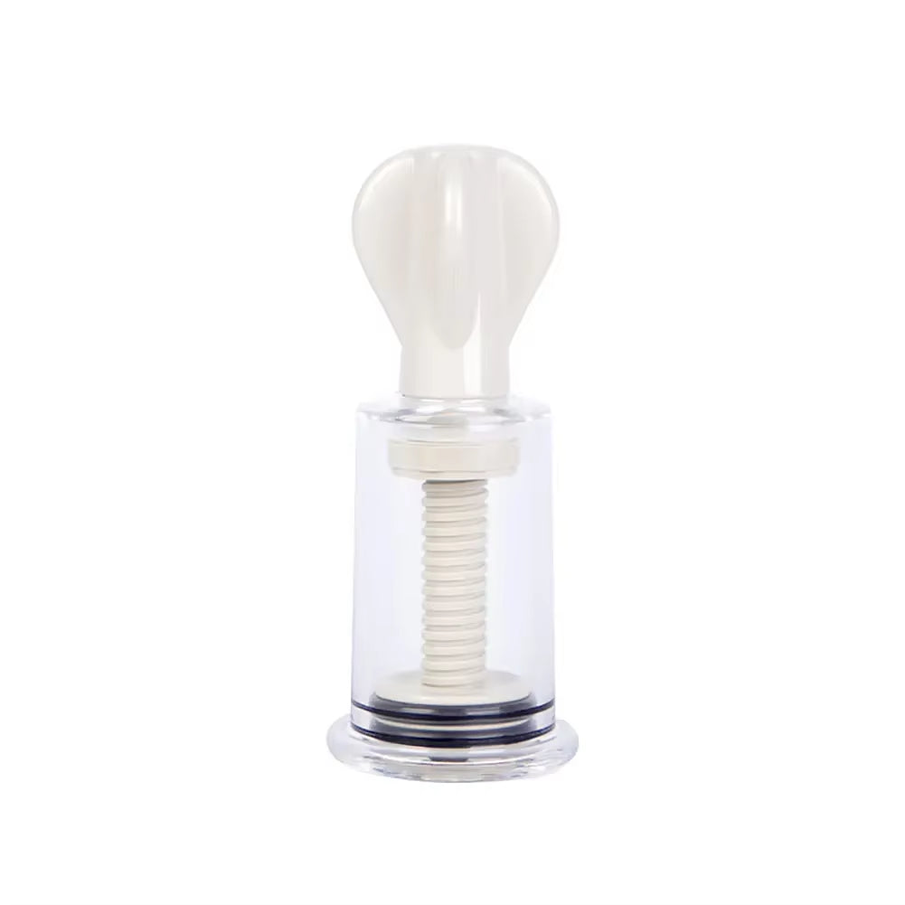 1PC Manual Rotating Cupping Vacuum Cupping Device Breast Pump Enlargement Nipple Clamp Sucker Massager