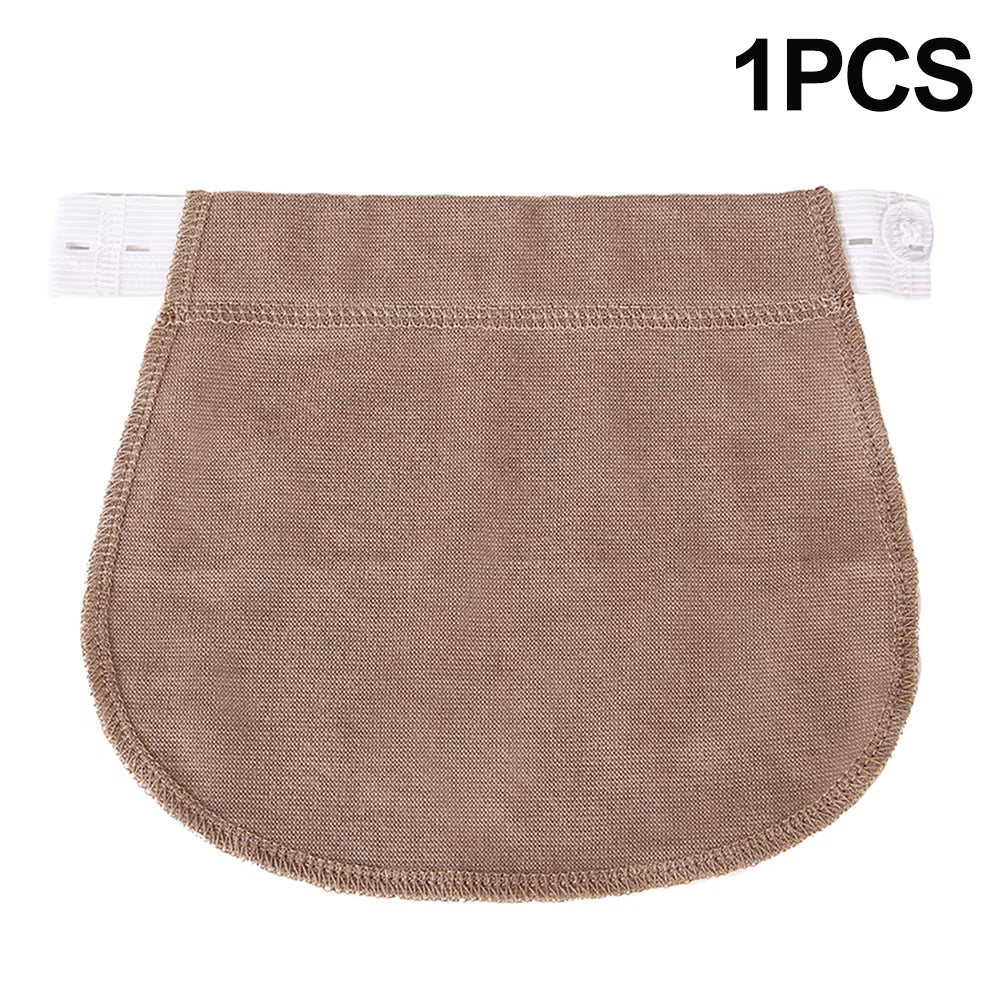 Adjustable Elastic Maternity Waistband Extender for Comfortable Pregnancy Pants