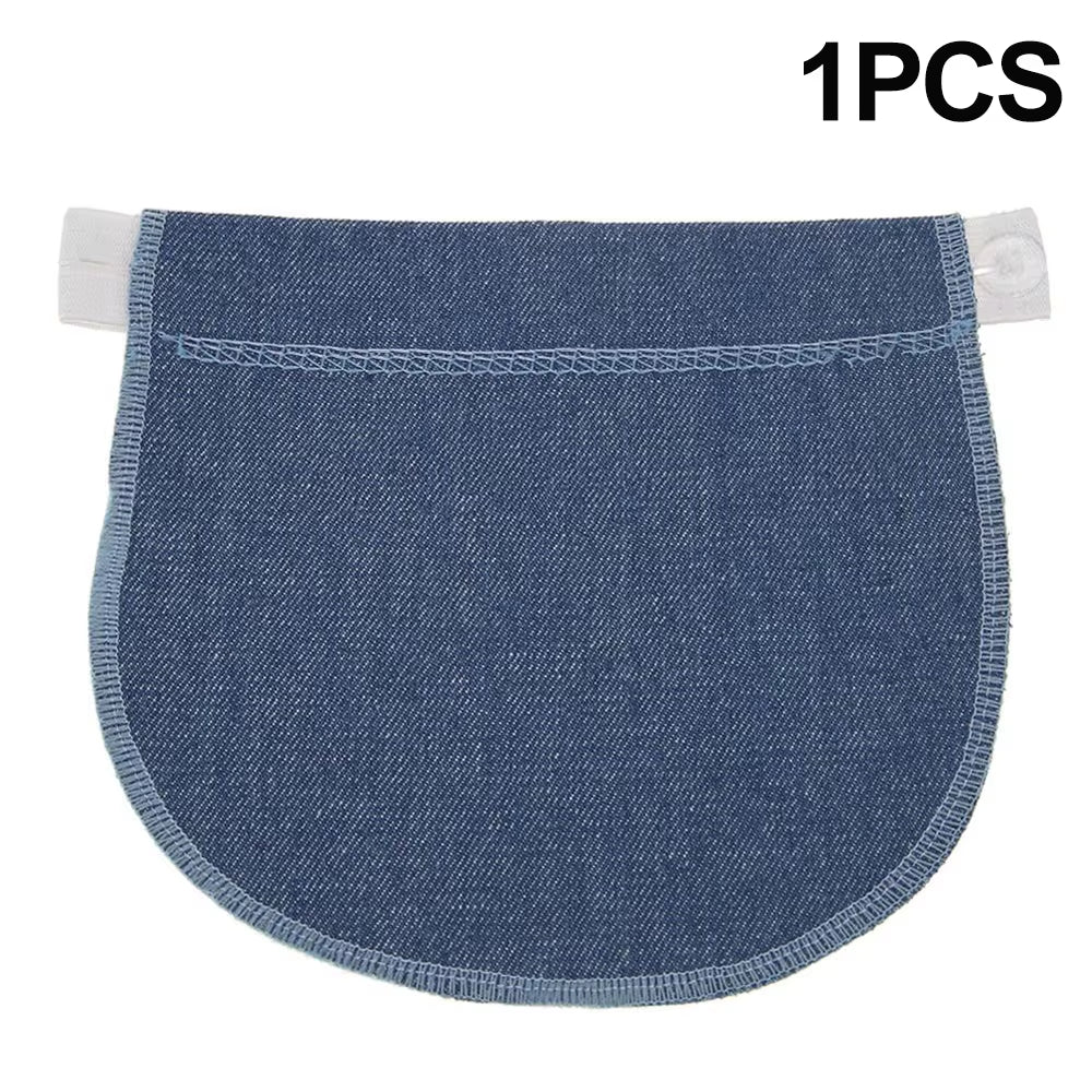 Adjustable Elastic Maternity Waistband Extender for Comfortable Pregnancy Pants