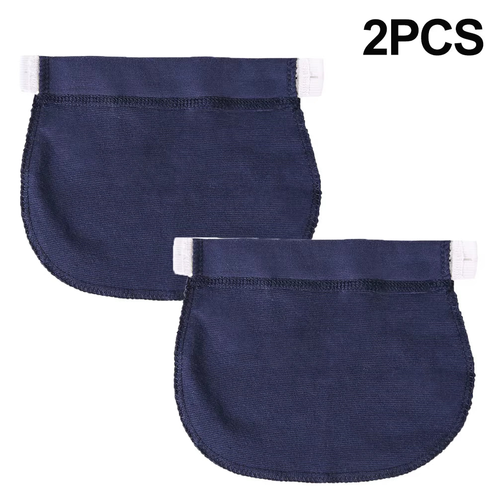 Adjustable Elastic Maternity Waistband Extender for Comfortable Pregnancy Pants