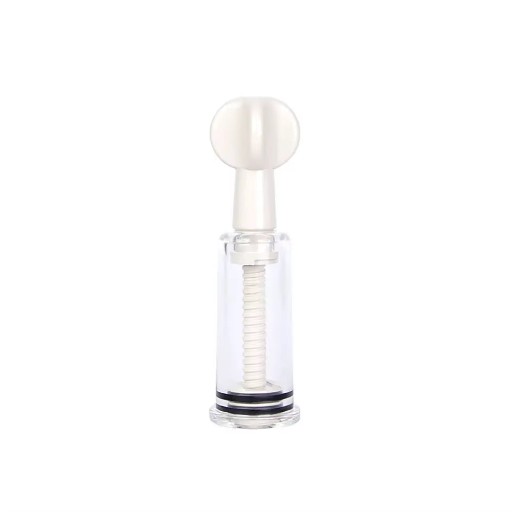 1PC Manual Rotating Cupping Vacuum Cupping Device Breast Pump Enlargement Nipple Clamp Sucker Massager
