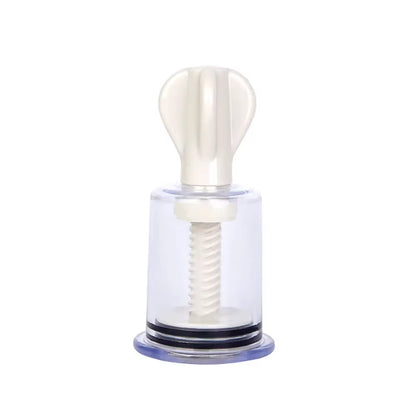 1PC Manual Rotating Cupping Vacuum Cupping Device Breast Pump Enlargement Nipple Clamp Sucker Massager