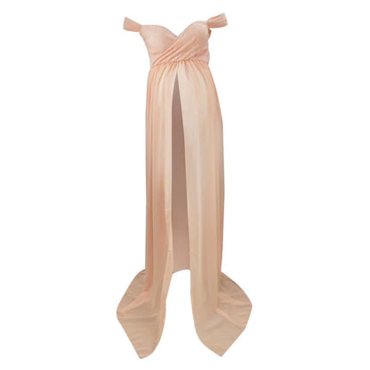 Sexy Maternity Dress Photo Shoot Chiffon Pregnancy Dress Photography Prop Maxi Gown Dresses for Pregnant Women