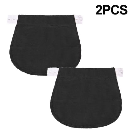 Adjustable Elastic Maternity Waistband Extender for Comfortable Pregnancy Pants