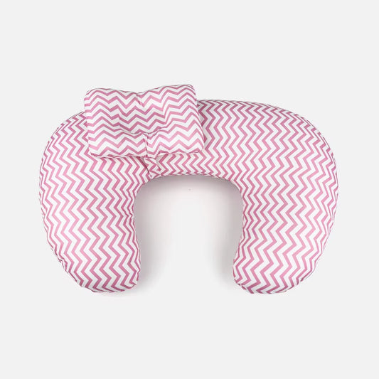 Nursing Pillow U-Shaped - Multifunctional with Removable, Machine Washable Cover - Waist & Neck Support for Breastfeeding
