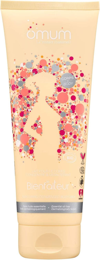 - Le Bienfaiteur - Lait Pour Le Corps Hydratant, Concentré & Désaltérant - Formule Sérum Ultra Concentrée En Huiles Végétales Bio - Compatible Grossesse Et Allaitement - Vegan - 200 Ml