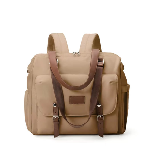 Large Capacity Multifunctional Three Use Diagonal Cross Insulation Mother and Baby Bag Essential for Long-Distance Travel