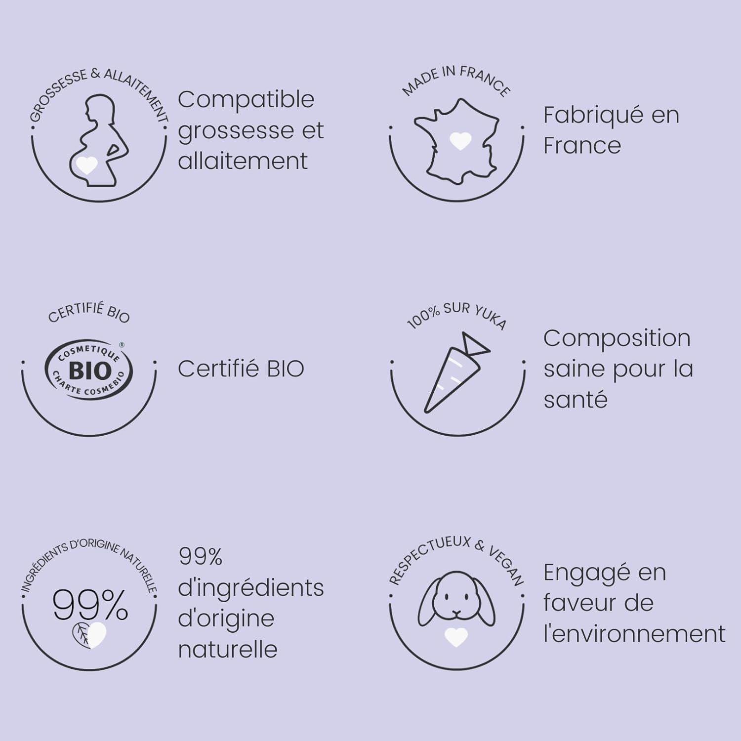 - Crème 1Er Soin Vergetures Certifiée BIO - Crème Anti-Vergetures Naturelle Pour La Grossesse - Compatible Grossesse Et Allaitement – 150 Ml