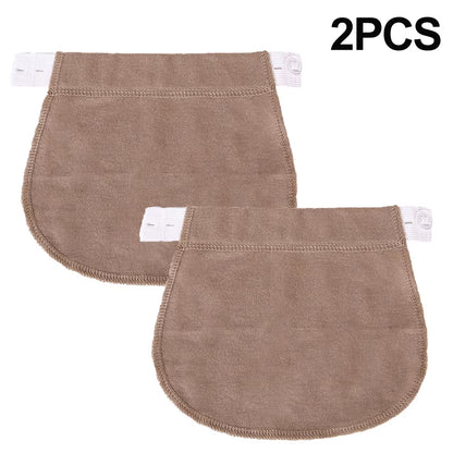 Adjustable Elastic Maternity Waistband Extender for Comfortable Pregnancy Pants