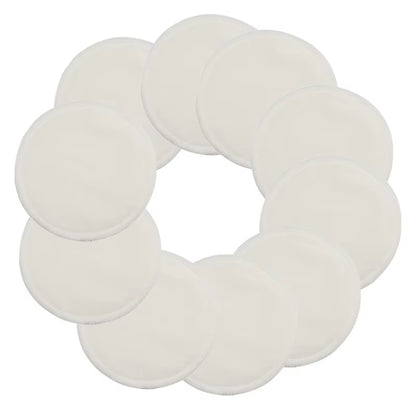 10PC Soft Bamboo Reusable Washable Breast Liners Milk Care Nursing Pads Postpartum Accessories Mama Lactation Breastfeeding Pads