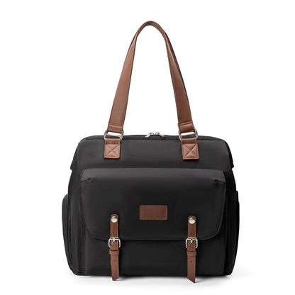 Large Capacity Multifunctional Three Use Diagonal Cross Insulation Mother and Baby Bag Essential for Long-Distance Travel