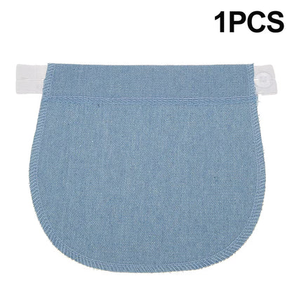 Adjustable Elastic Maternity Waistband Extender for Comfortable Pregnancy Pants