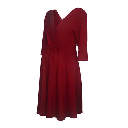 Pregnants Summer Breastfeeding Clothes Nursing Maternity for Pregnant Women Fashion Dresses Pregnancy Dress