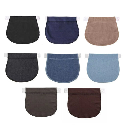 Adjustable Elastic Maternity Waistband Extender for Comfortable Pregnancy Pants