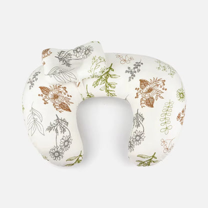 Nursing Pillow U-Shaped - Multifunctional with Removable, Machine Washable Cover - Waist & Neck Support for Breastfeeding