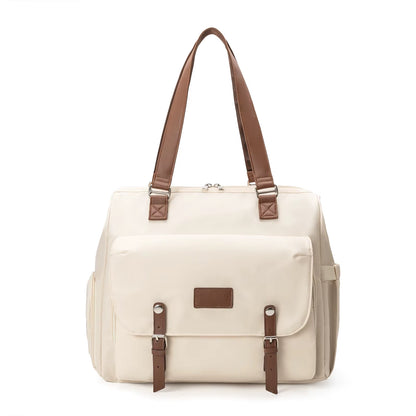 Large Capacity Multifunctional Three Use Diagonal Cross Insulation Mother and Baby Bag Essential for Long-Distance Travel