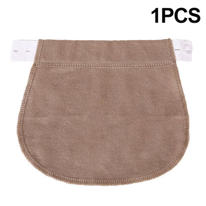 Adjustable Elastic Maternity Waistband Extender for Comfortable Pregnancy Pants