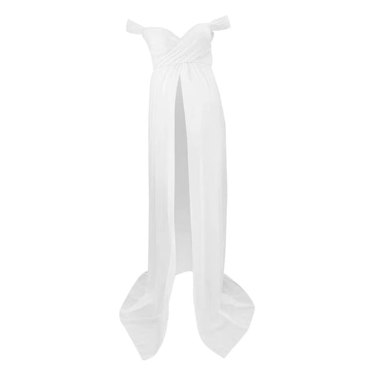 Sexy Maternity Dress Photo Shoot Chiffon Pregnancy Dress Photography Prop Maxi Gown Dresses for Pregnant Women