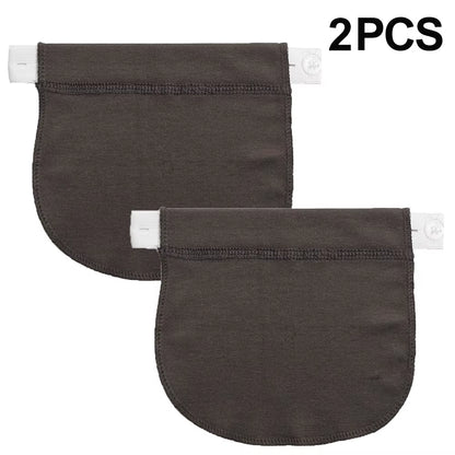 Adjustable Elastic Maternity Waistband Extender for Comfortable Pregnancy Pants