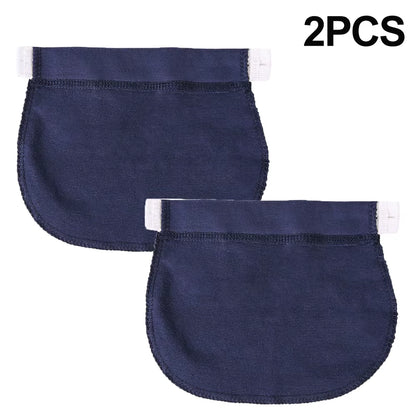 Adjustable Elastic Maternity Waistband Extender for Comfortable Pregnancy Pants
